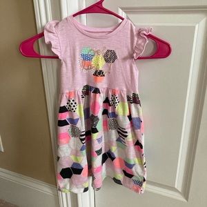 Girls dress size 4 Lightning Bug so many colors. Super fun dress. summer dress